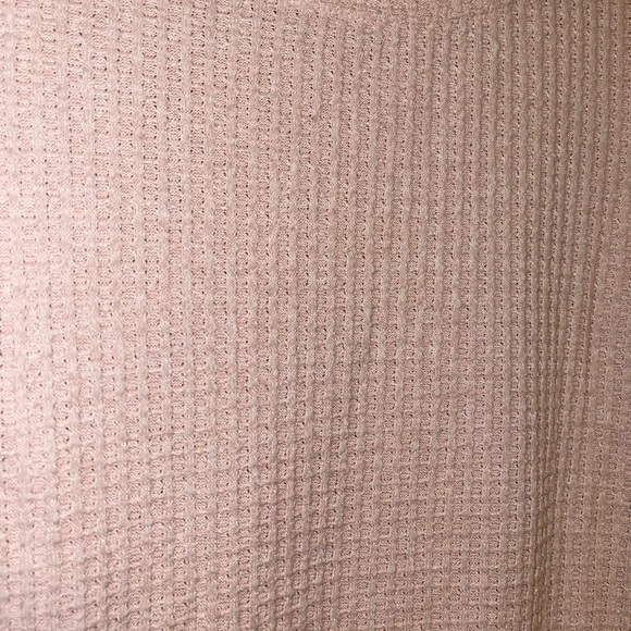 Free People™️ Pink Knit Long Sleeve - Picture 2 of 3